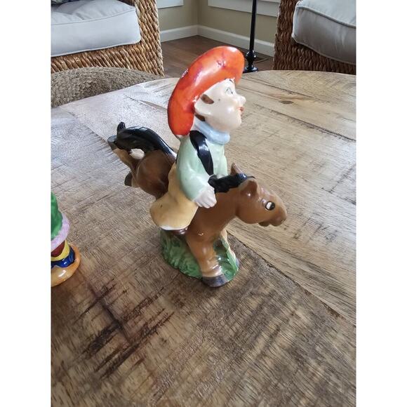 Vintage Japanese Anthropomorphic Salt & Pepper Shaker Lot Of 7 Cork - Picture 11 of 16